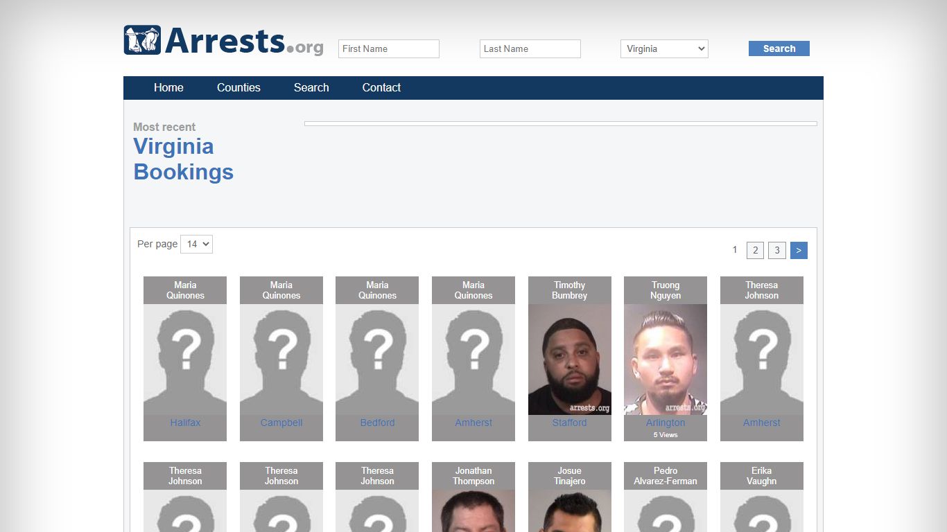 Virginia Arrests and Inmate Search